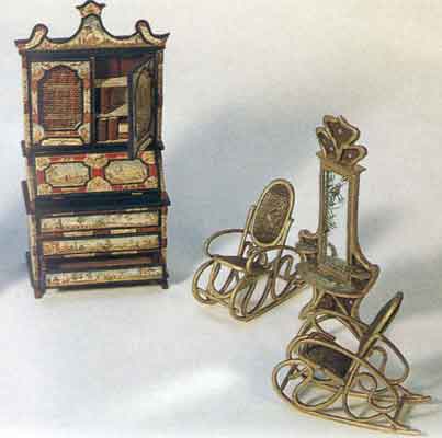 Muebles en miniatura